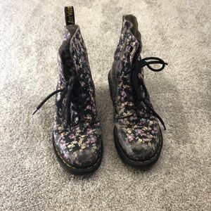 Floral Doc Martens